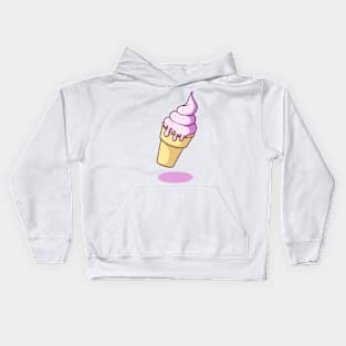 Ice Cream Cone Kids Hoodie